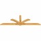 Ekena Millwork Redmond Rough Sawn Timber Gable Bracket, Western Red Cedar, 84"W x 28"H x 2"D x 4"F, 8/12 Pitch GBW084X28X0204RED00RWR - alternate 5